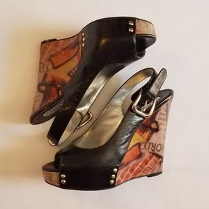Zinc brand Graffiti Wedges (size: 6)